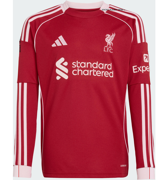 ADIDAS Adidas Liverpool Fc 25/26 Långärmad Hemmatröja För Barn på