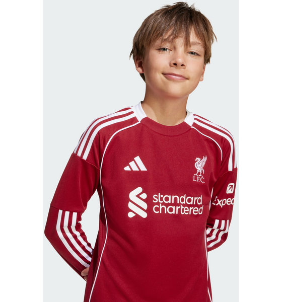 ADIDAS Adidas Liverpool Fc 25/26 Långärmad Hemmatröja För Barn på