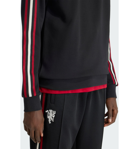 ADIDAS Adidas Manchester United Originals Tröja Med Halv Dragkedja på