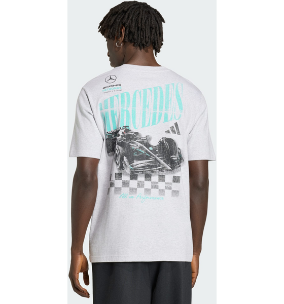 ADIDAS Adidas Mercedes - Amg Petronas Formula 1 Team 01 T-shirt Med Grafik på