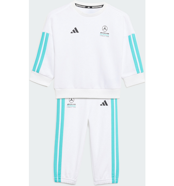 ADIDAS Adidas Mercedes - Amg Petronas Formula 1 Team Dna Långärmat Joggingset För Baby på
