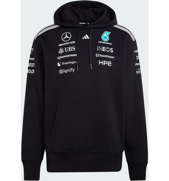 ADIDAS Adidas Mercedes - Amg Petronas Formula 1 Team Driver Sweatshirt Med Huva på