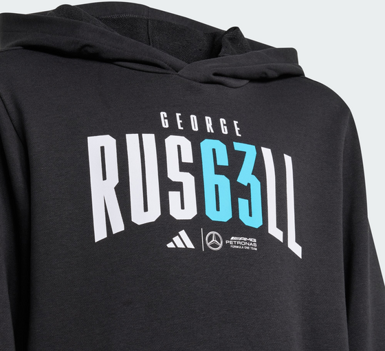 ADIDAS Adidas Mercedes - Amg Petronas Formula One Team George Russell Hoodie Barn på