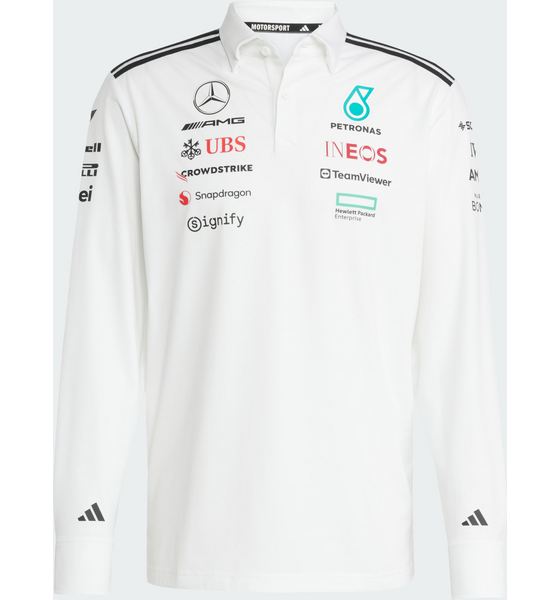 ADIDAS Adidas Mercedes - Amg Petronas Formula One Team Polo Long Sleeve Pikétröja på