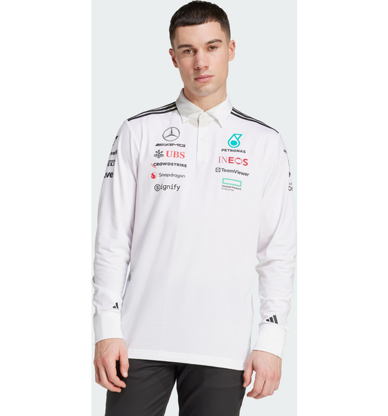 ADIDAS Adidas Mercedes - Amg Petronas Formula One Team Polo Long Sleeve Pikétröja på