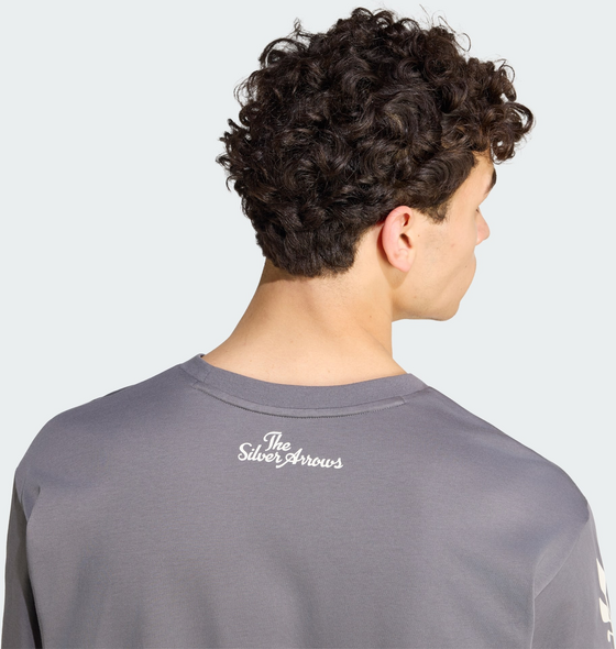 ADIDAS Adidas Mercedes-amg Petronas Formula 1 Team Silver Arrows Långärmad T-shirt För Herrar på
