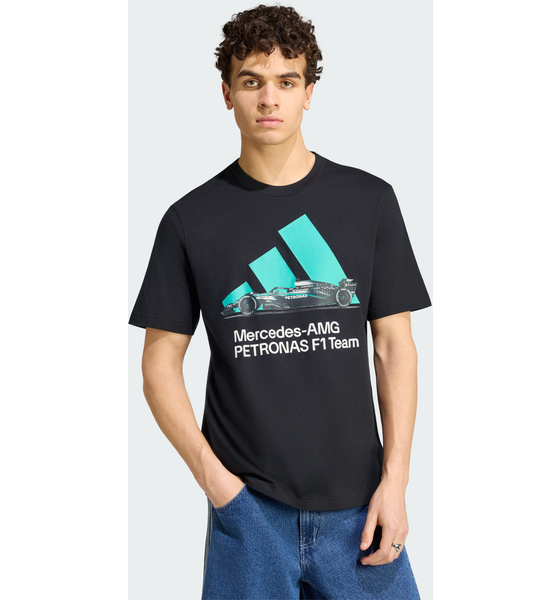 ADIDAS Adidas Mercedes-amg Petronas Formula 1 Team T-shirt Med Grafik på