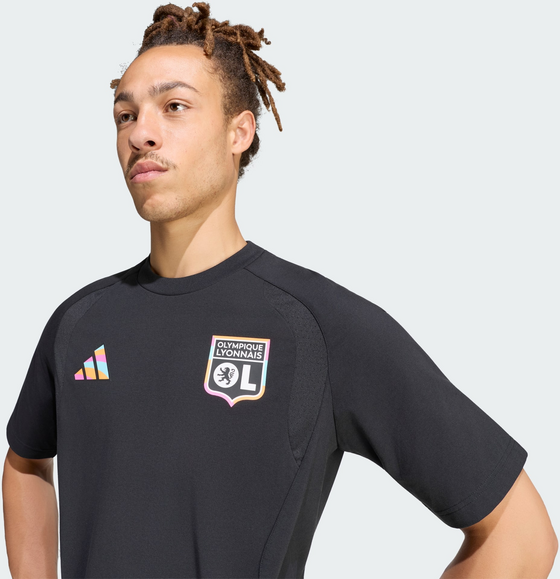 ADIDAS Adidas Olympique Lyonnais Tiro Travel T-shirt på