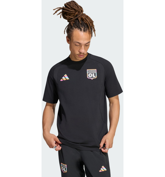 ADIDAS Adidas Olympique Lyonnais Tiro Travel T-shirt på