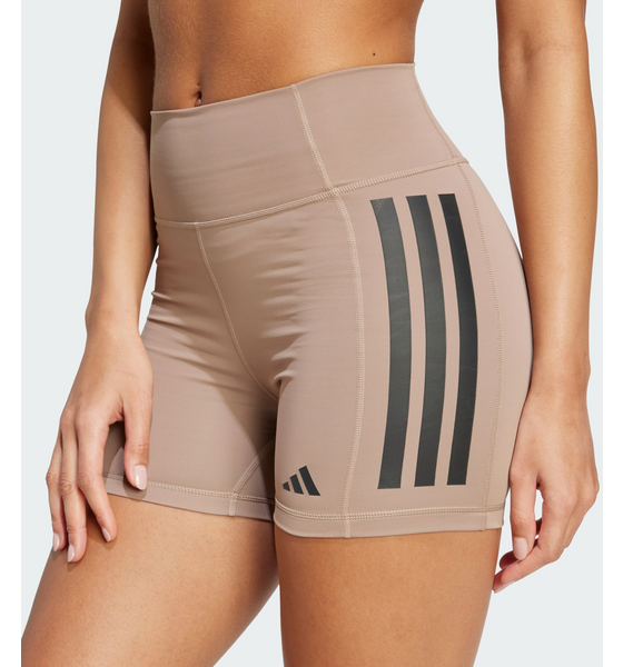 ADIDAS Adidas Optimé 3-stripes 1/4 Korta Leggings på