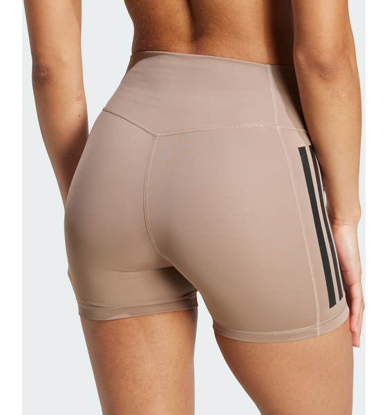 ADIDAS Adidas Optimé 3-stripes 1/4 Korta Leggings på