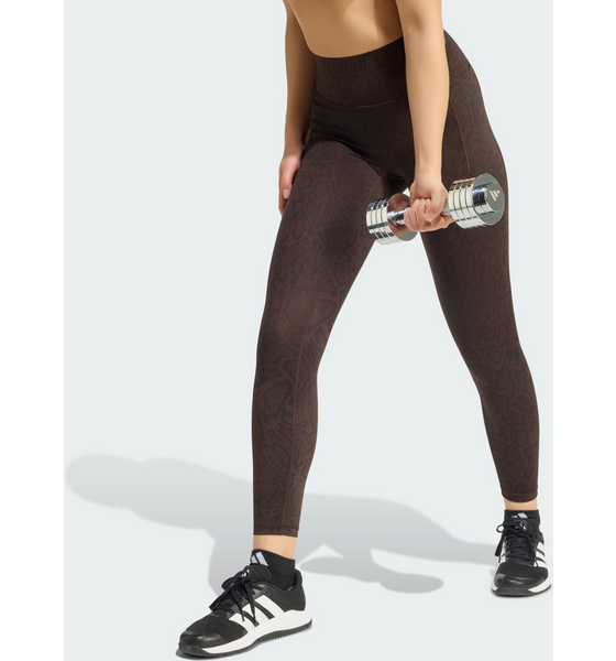 ADIDAS Adidas Optime Primelift Snake 7/8 Leggings på