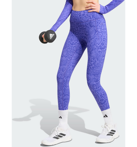 ADIDAS Adidas Optime Primelift Snake 7/8 Leggings på