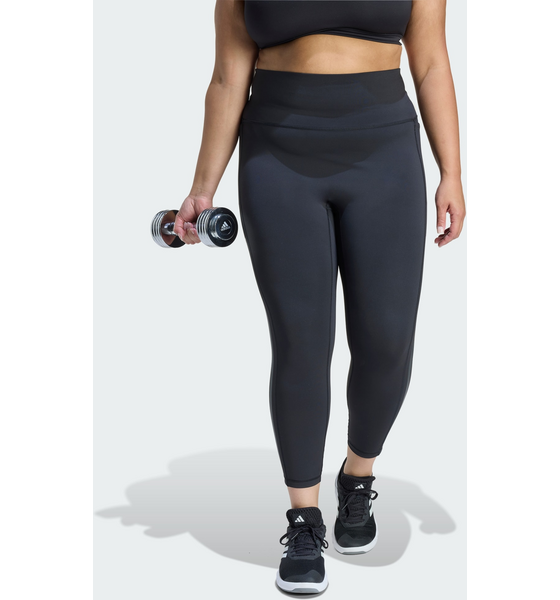 ADIDAS Adidas Optime Workout 3-stripes 7/8 Leggings (plus Size) på