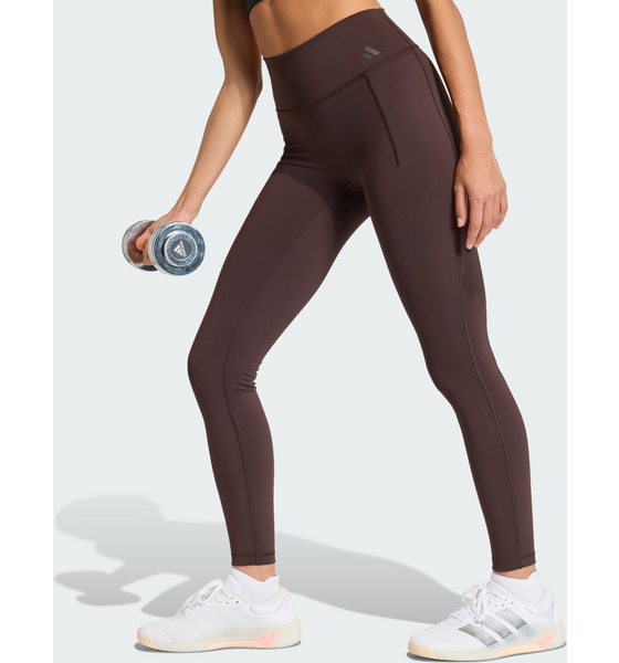 ADIDAS Adidas Optime-träningsleggings I Hellång Modell på