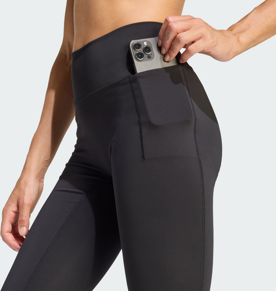 ADIDAS Adidas Optime-träningsleggings I Hellång Modell på