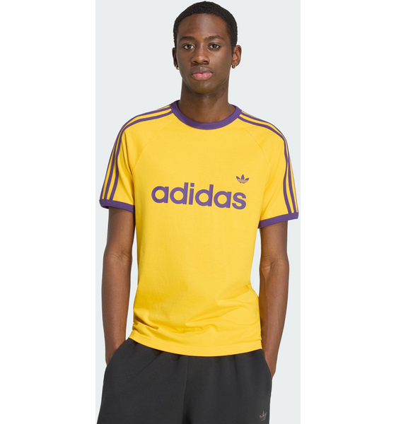 ADIDAS ORIGINALS Adidas Originals 3-stripes Slim Ringer T-shirt på