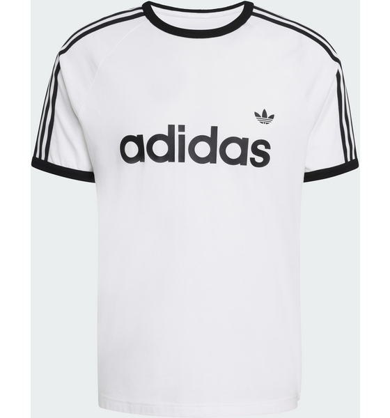 ADIDAS ORIGINALS Adidas Originals 3-stripes Slim Ringer T-shirt på