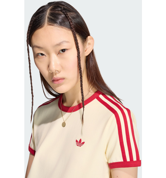 ADIDAS ORIGINALS Adidas Originals 3-stripes Slim T-shirt på