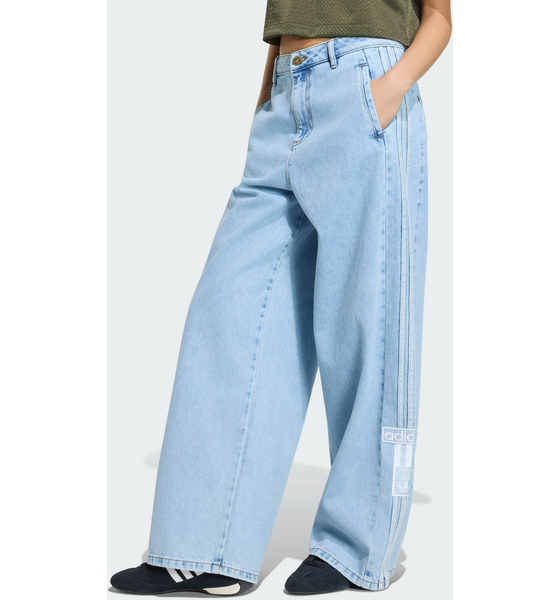 ADIDAS ORIGINALS Adidas Originals Adibreak Mid-rise Wide-leg Denim Byxor på