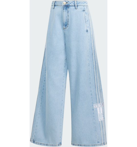 ADIDAS ORIGINALS Adidas Originals Adibreak Mid-rise Wide-leg Denim Byxor på