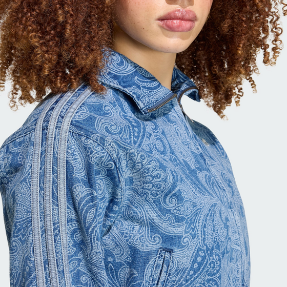 ADIDAS ORIGINALS Adidas Originals Adidas Liberty London Firebird Denim Träningsjacka på