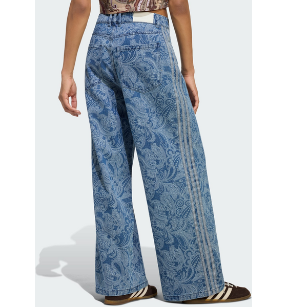 ADIDAS ORIGINALS Adidas Originals Adidas Liberty London Firebird Mid Rise Straight Jeans på