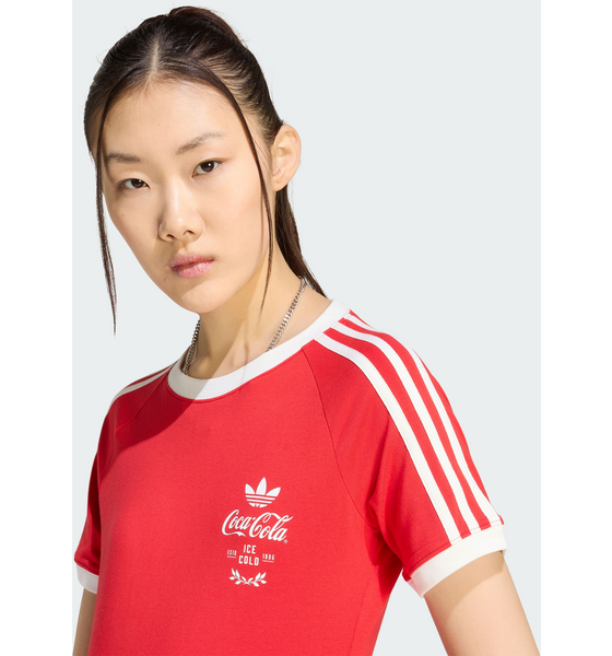 ADIDAS ORIGINALS Adidas Originals Adidas X Coca-cola 3-stripes T-shirt på
