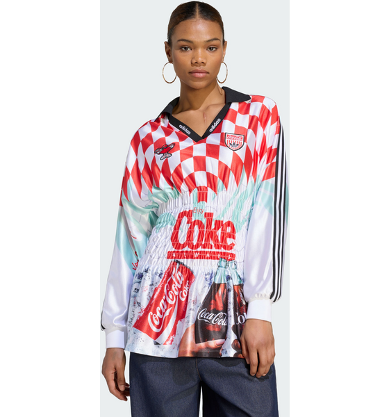 ADIDAS ORIGINALS Adidas Originals Adidas X Coca-cola Mash Up Rynkad Tröja på