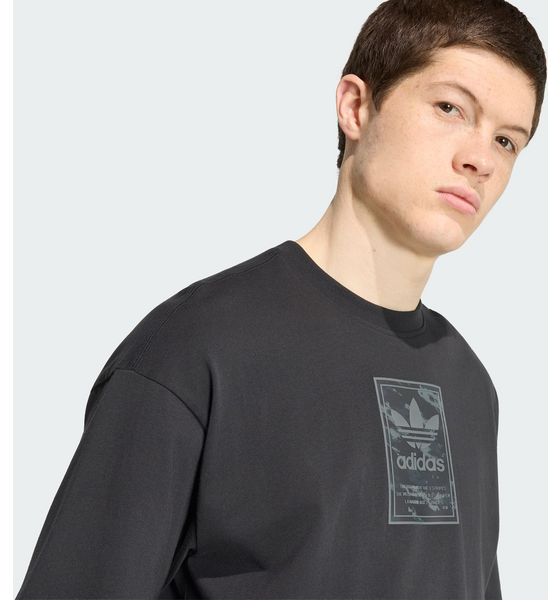 ADIDAS ORIGINALS Adidas Originals Camo Tee Tongue Label T-shirt på