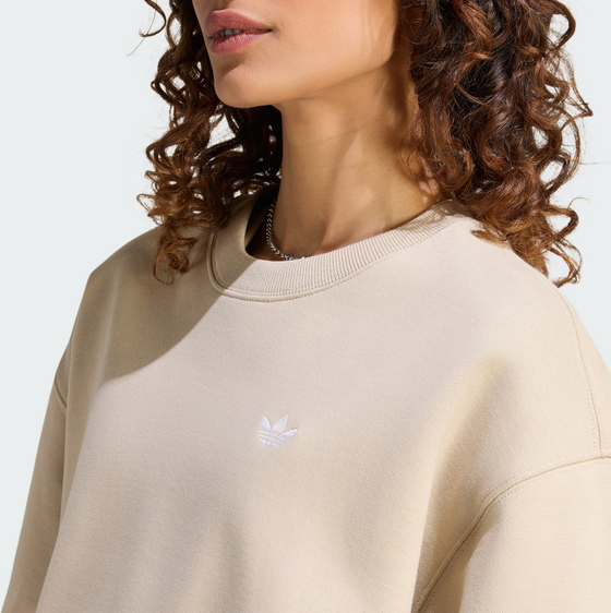 ADIDAS ORIGINALS Adidas Originals Essentials Crew Long Fleece Os Sweatshirt på