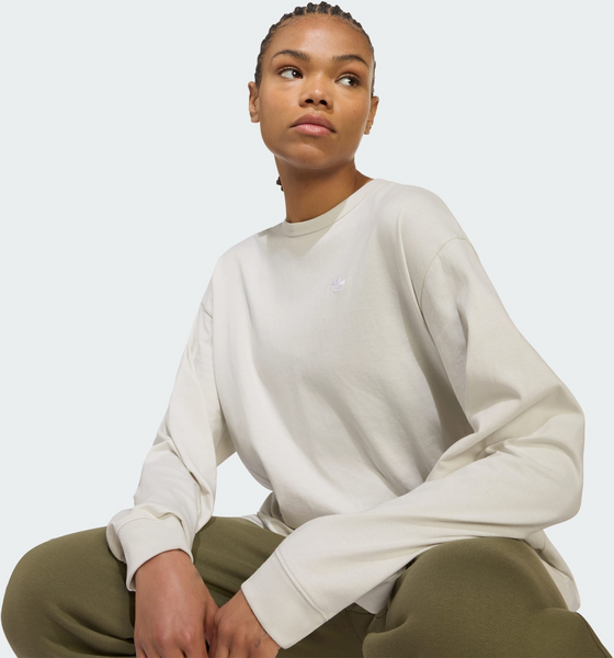 ADIDAS ORIGINALS Adidas Originals Essentials Överdimensionerad Långärmad T-shirt på