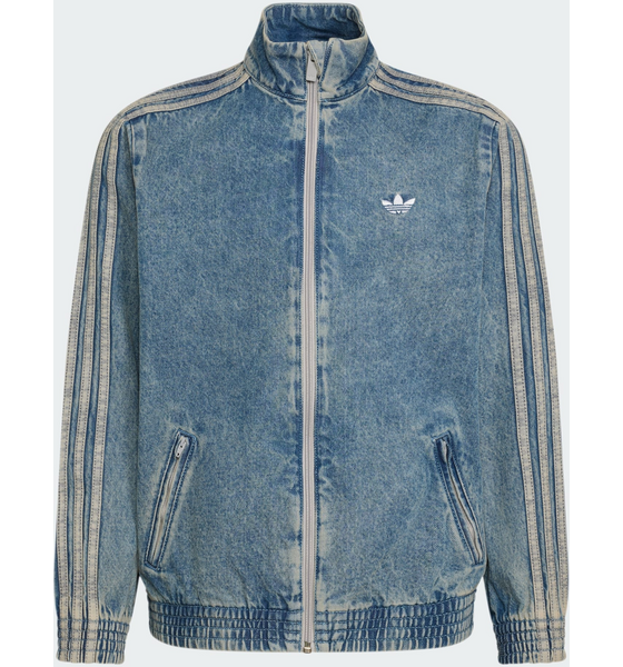 ADIDAS ORIGINALS Adidas Originals Firebird Träningsjacka I Denim Med Lös Passform på