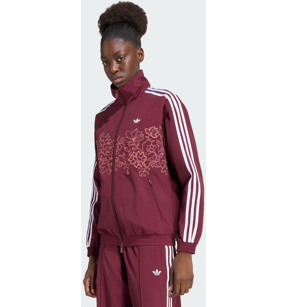 ADIDAS ORIGINALS Adidas Originals Floral Gfx Firebird Träningsjacka Med Lös Passform på
