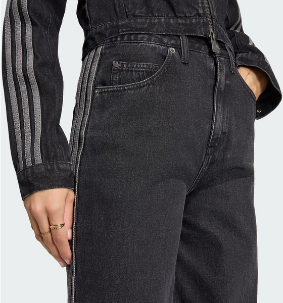 ADIDAS ORIGINALS Adidas Originals High Rise Wide Leg Denim Byxor på