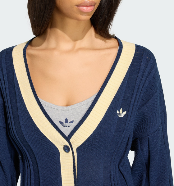 ADIDAS ORIGINALS Adidas Originals Kabelstickad Cardigan på