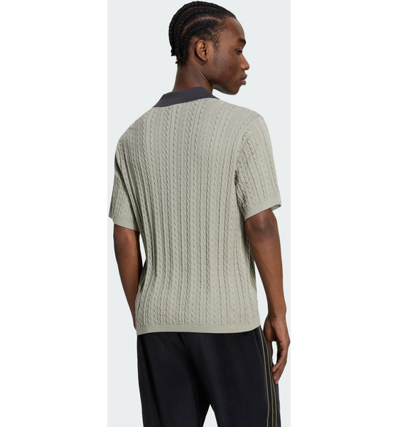 ADIDAS ORIGINALS Adidas Originals Kabelstickad Fotbollströja på
