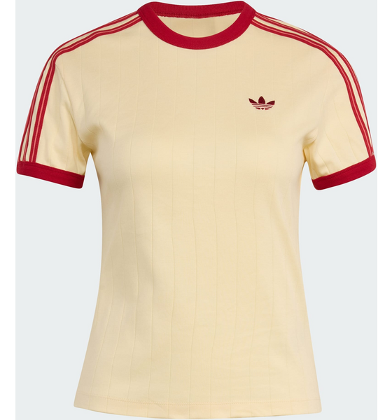 ADIDAS ORIGINALS Adidas Originals Kritstrecksrandig Kortärmad T-shirt I Smal Passform på