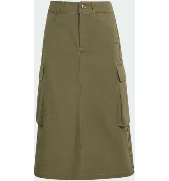 ADIDAS ORIGINALS Adidas Originals Midi Ripstop Cargo Kjol på