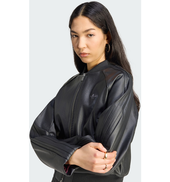 ADIDAS ORIGINALS Adidas Originals Pleather Sst Träningsjacka på