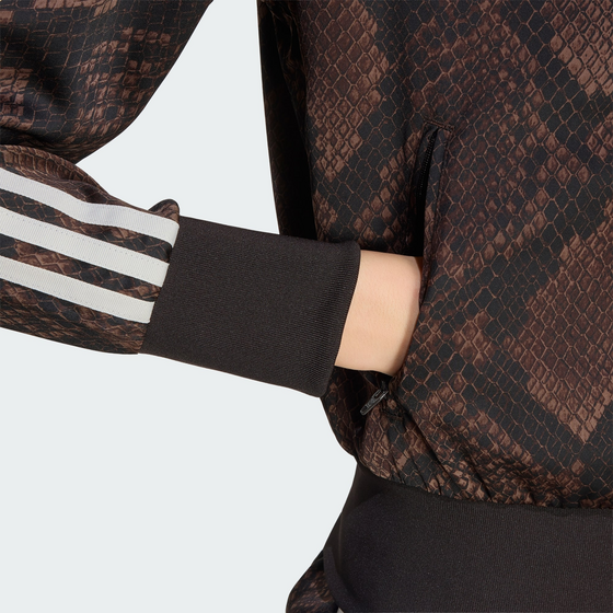 ADIDAS ORIGINALS Adidas Originals Satin Snake Print Firebird Träningsjacka på