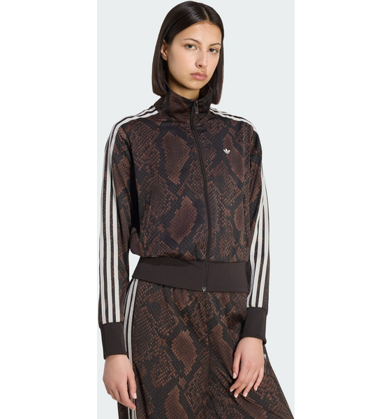 ADIDAS ORIGINALS Adidas Originals Satin Snake Print Firebird Träningsjacka på