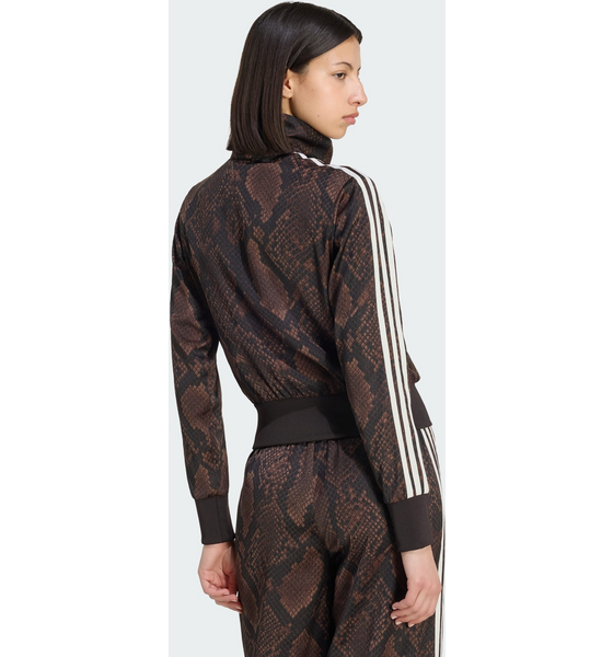 ADIDAS ORIGINALS Adidas Originals Satin Snake Print Firebird Träningsjacka på