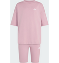ADIDAS ORIGINALS Adidas Originals Set Med Cykelbyxor Och T-shirt på