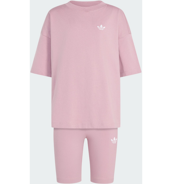 ADIDAS ORIGINALS Adidas Originals Set Med Cykelbyxor Och T-shirt på