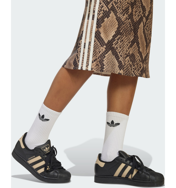 ADIDAS ORIGINALS Adidas Originals Snake Print Satin Kjol på