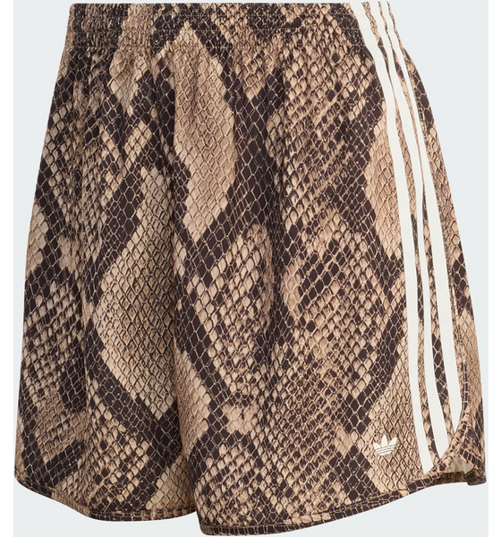 ADIDAS ORIGINALS Adidas Originals Snake Print Satin Shorts på