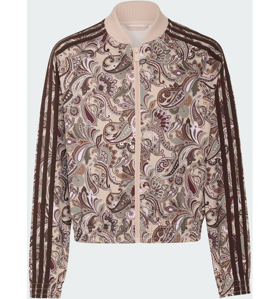 ADIDAS ORIGINALS Adidas Originals Sst Loose Cropped Paisley Träningsjacka på