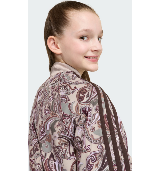 ADIDAS ORIGINALS Adidas Originals Sst Loose Cropped Paisley Träningsjacka på