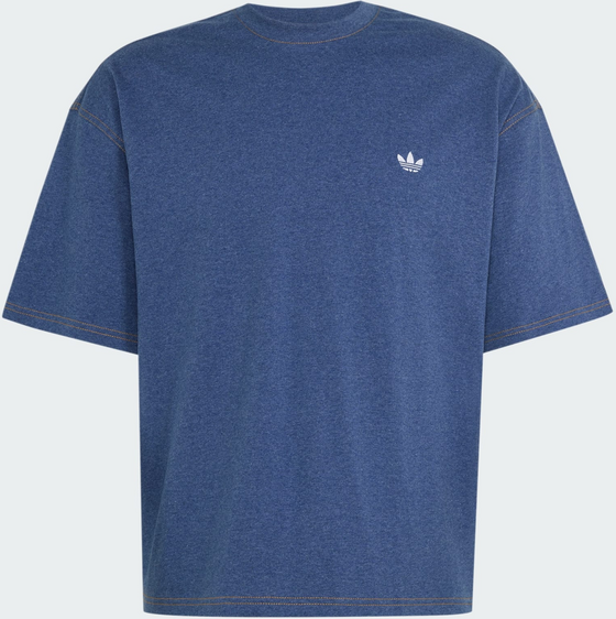 ADIDAS ORIGINALS Adidas Originals Trefoil Essentials Melange Loose Cropped T-shirt på